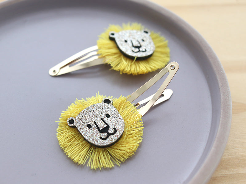 achat Barrettes cheveux - Lions
