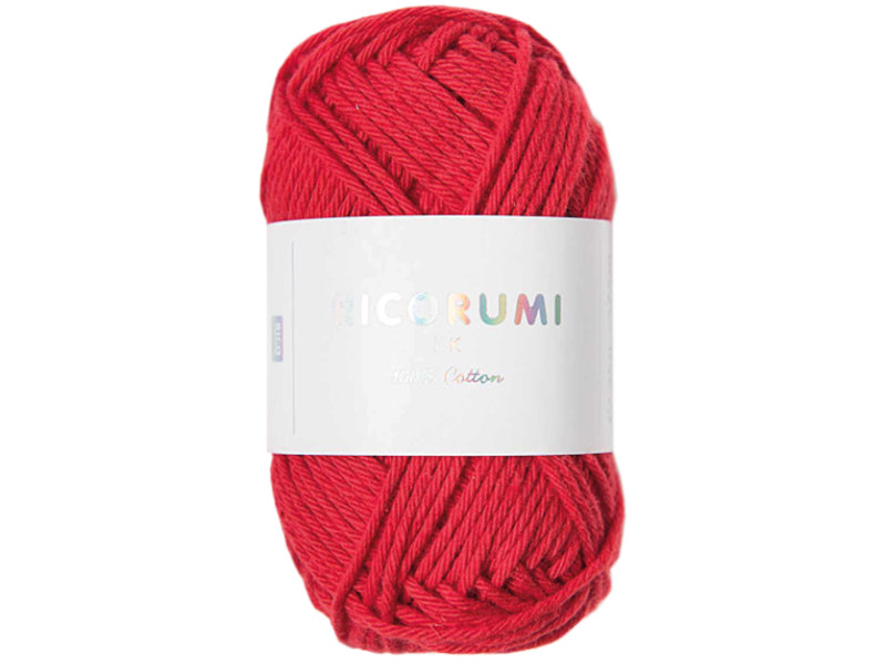 Achat Pelote Ricorumi coton DK - Rouge (28)