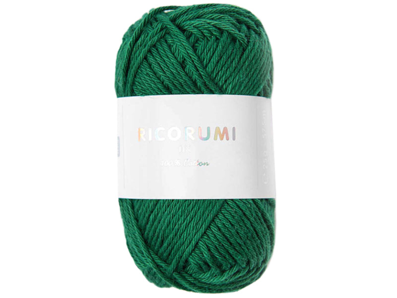 Achat Pelote Ricorumi coton DK - Vert sapin (50)