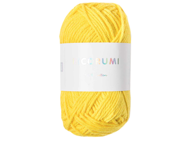 Achat Pelote Ricorumi coton DK - Jaune (06)