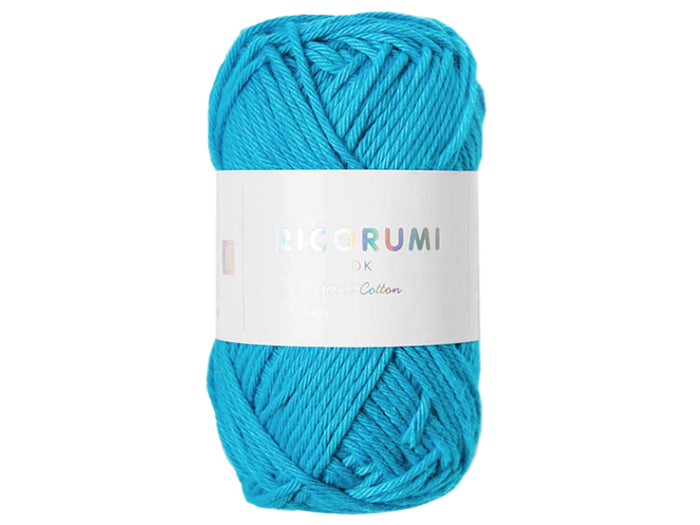 Achat Pelote Ricorumi coton DK - Bleu ciel (31)