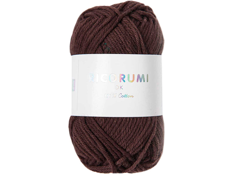 Achat Pelote Ricorumi coton DK - Chocolat (57)