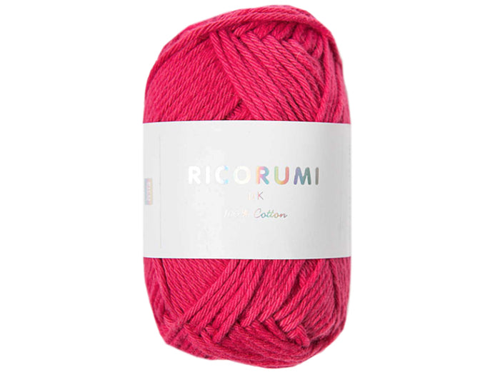 Achat Pelote Ricorumi coton DK - Framboise (13)
