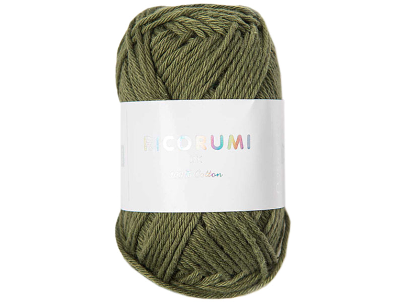Achat Pelote Ricorumi coton DK - Olive (48)