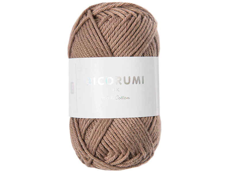 Achat Pelote Ricorumi coton DK - Brun clair (52)
