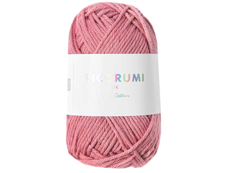 Achat Pelote Ricorumi coton DK - Vieux rose (10)