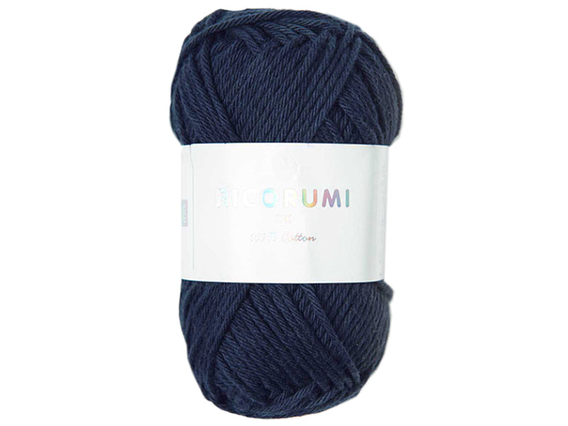 Achat Pelote Ricorumi coton DK - Bleu marine (36)