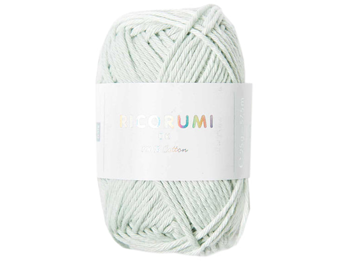Achat Pelote Ricorumi coton DK - Vert glace (37)