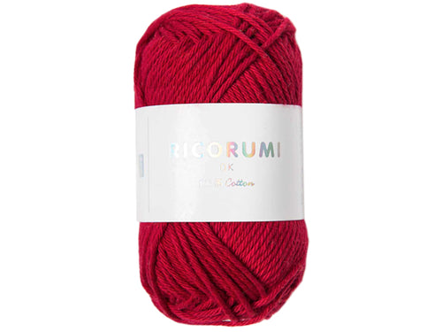 Achat Pelote Ricorumi coton DK - Rouge vin (29)