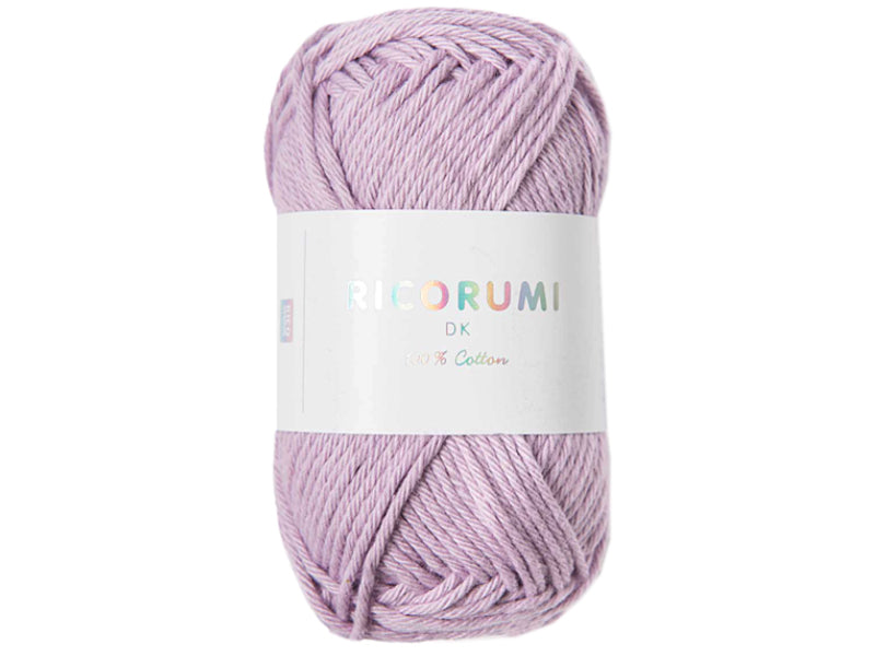 Achat Pelote Ricorumi coton DK - Lilas clair (17)