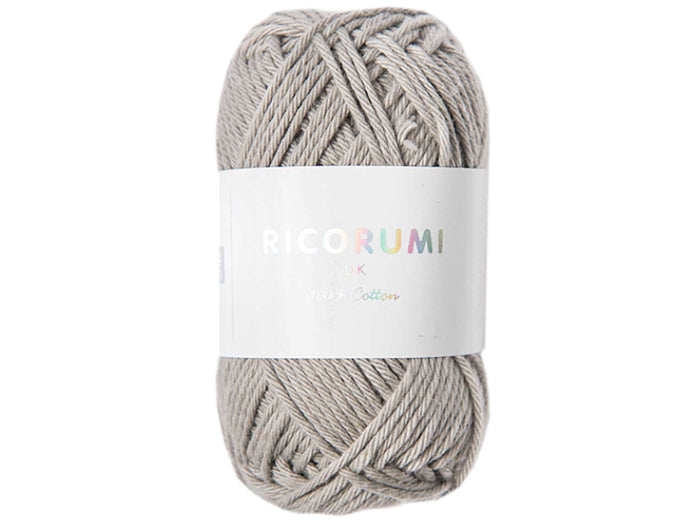 Achat Pelote Ricorumi coton DK - Gris perle (04)