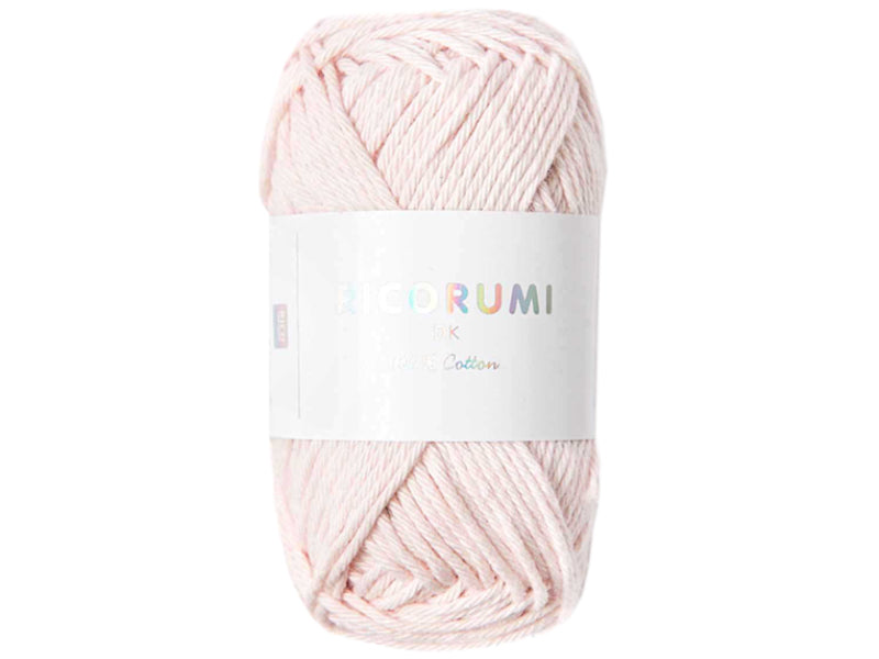 Achat Pelote Ricorumi coton DK - Rose pastel (07)