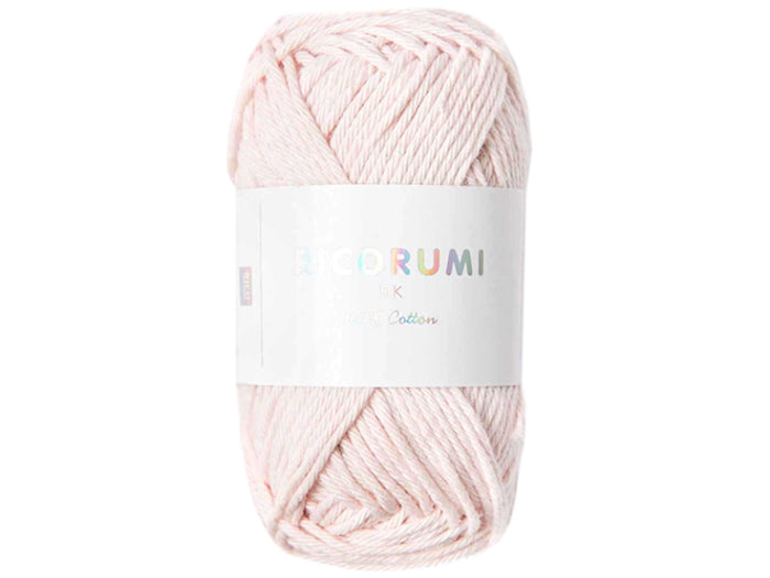 Achat Pelote Ricorumi coton DK - Rose pastel (07)