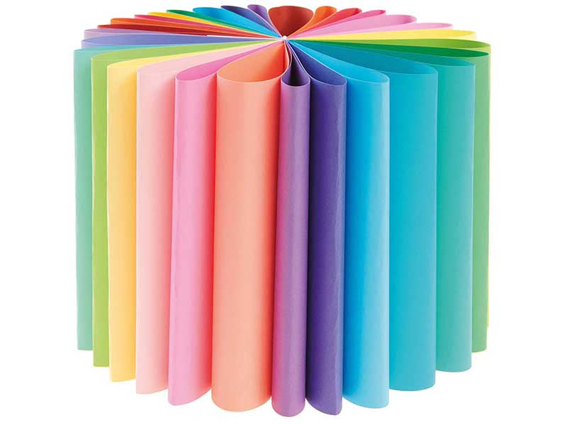 Achat Bloc de papier bricolage - Super Rainbow Colours