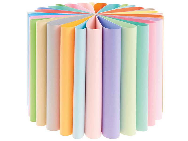 Achat Bloc de papier bricolage - Super Pastel Colours