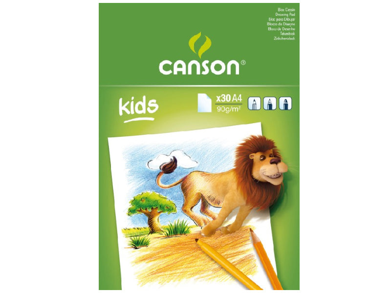 Achat Bloc de papier à dessin "kids" pour enfants - 30 feuilles A4