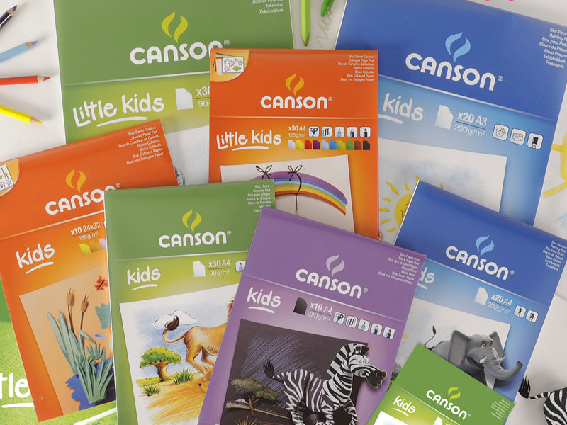 achat Bloc de papier à dessin "kids" pour enfants - 30 feuilles A4