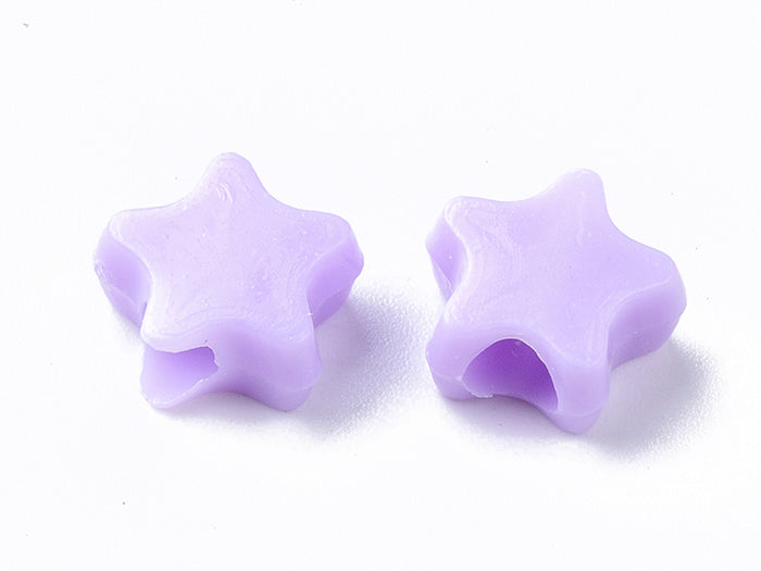 Achat 50 perles étoiles - multicolore