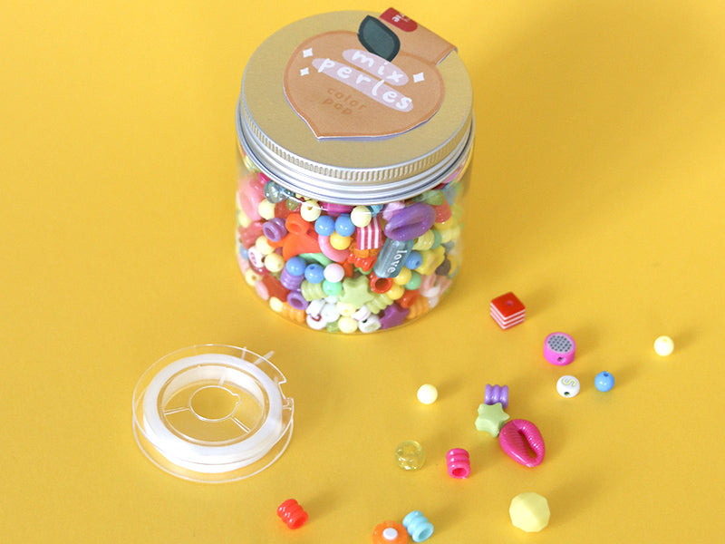 achat Mix de perles - Color pop