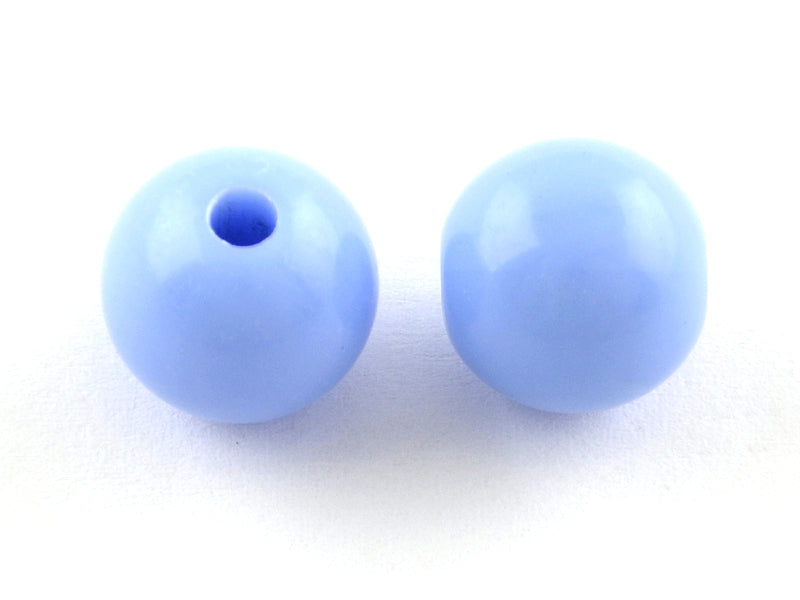 Achat 100 perles en plastiques rondes - pastelles - 8 mm