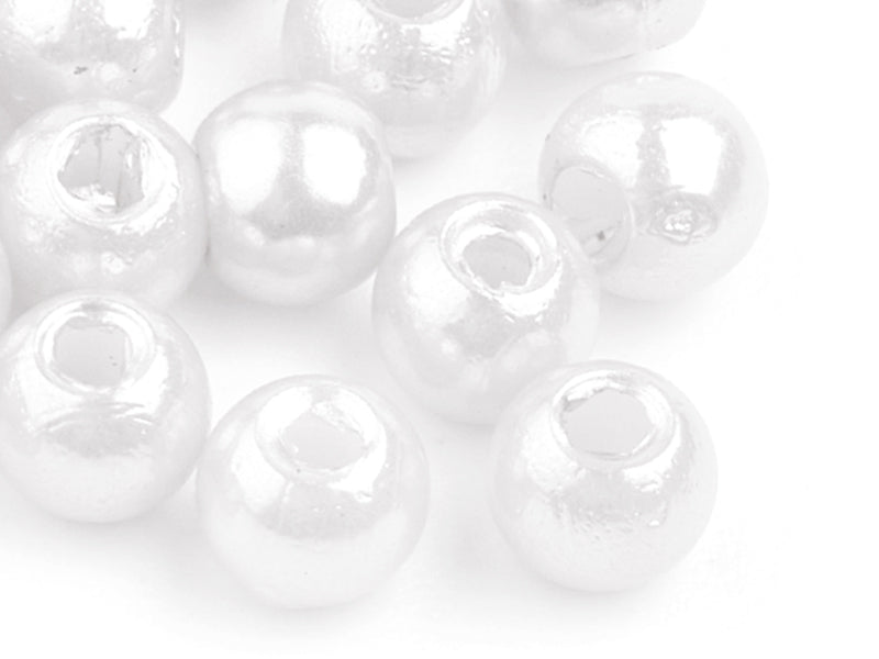 Achat 10 perles en plastique imitation perles de culture - 12 mm