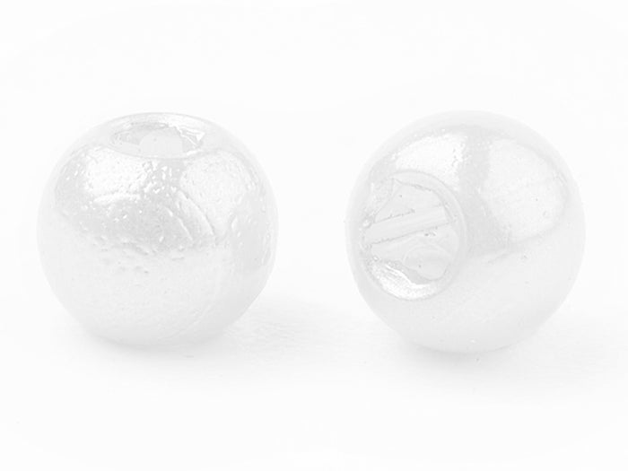 Achat 10 perles en plastique imitation perles de culture - 10 mm