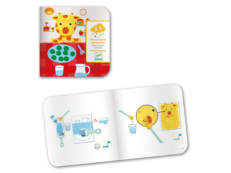 achat Coffret peinture des petits- Les aventures des doudous