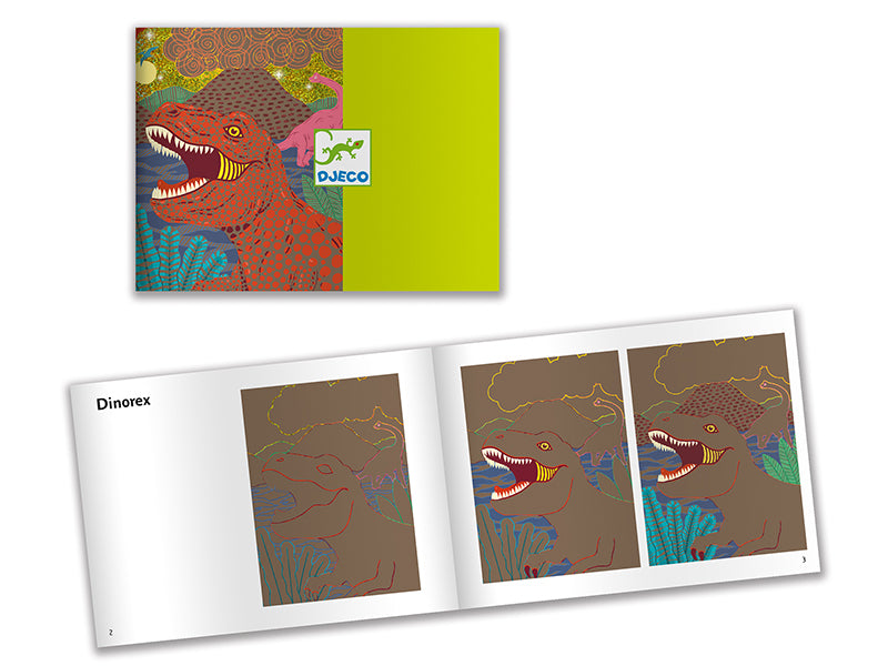 Achat Cartes à gratter - Le règne des dinosaures
