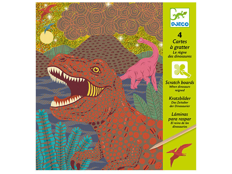 Achat Cartes à gratter - Le règne des dinosaures