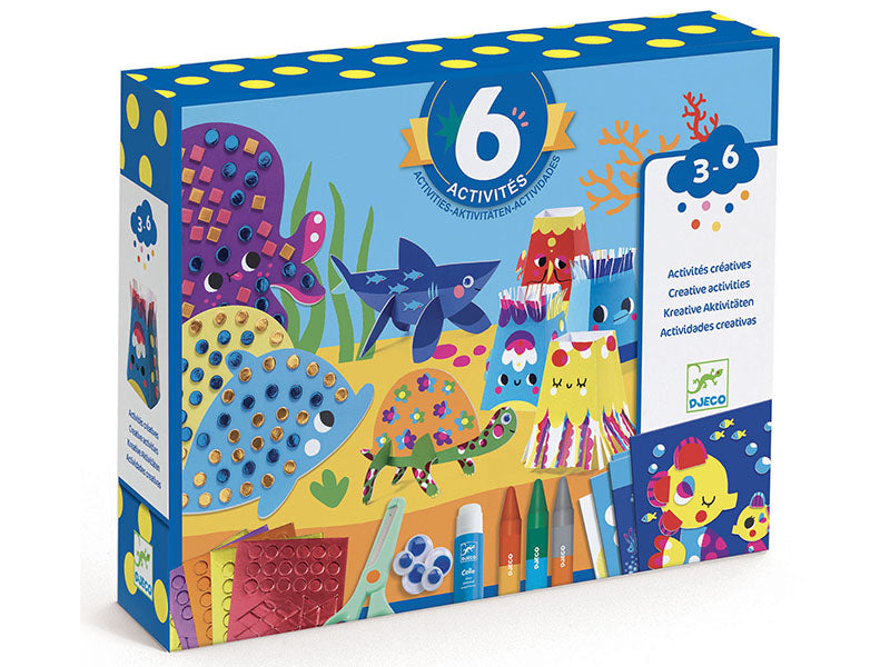 Achat Coffret multi-activités des petits - La mer et ses plaisirs - Djeco
