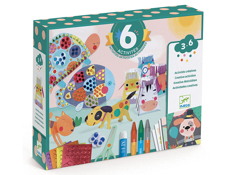 Achat Coffret multi-activités des petits - Les animaux et leurs maisons