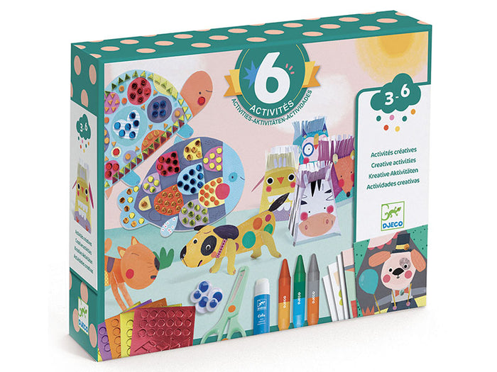 Achat Coffret multi-activités des petits - Les animaux et leurs maisons