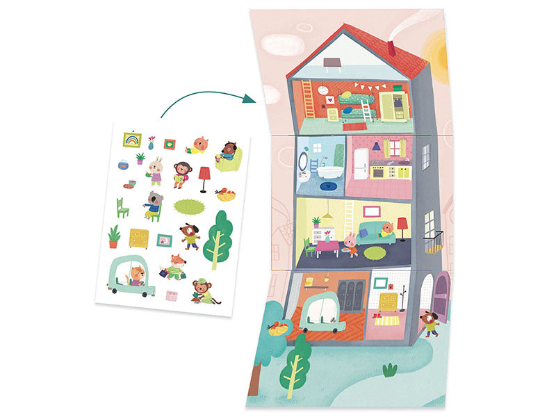 Achat Coffret multi-activités des petits - Les animaux et leurs maisons