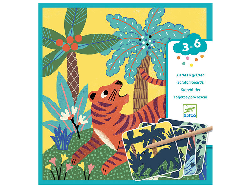 Achat Cartes à gratter des petits - Grosses bêtes