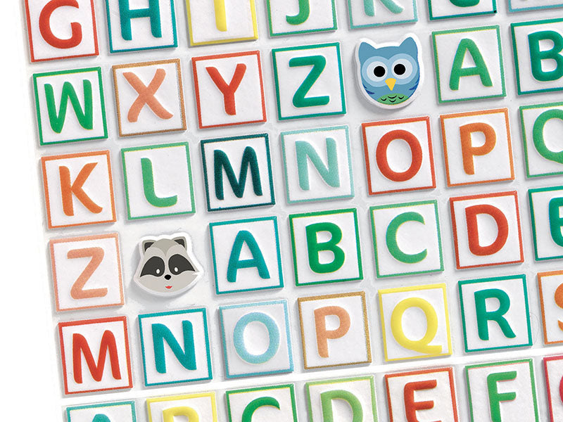 Achat Gommettes alphabet