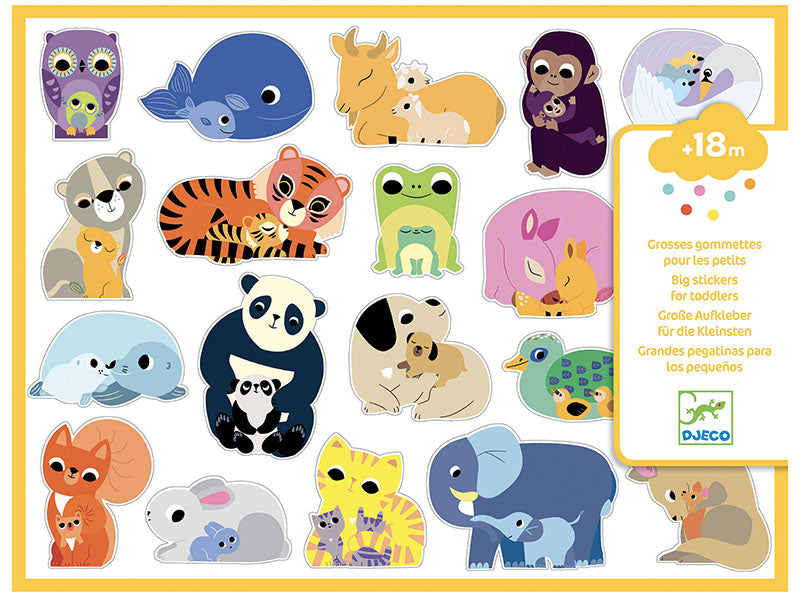 Achat Grosses gommettes pour les tout-petits - Mamans Bébés animaux