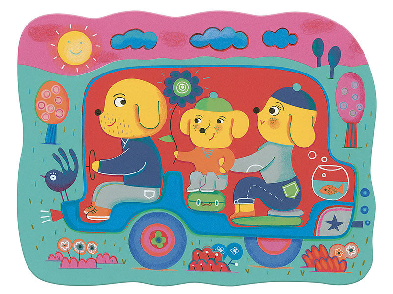 Achat Pochette de coloriage des petits - coloriage magique - Caché en route