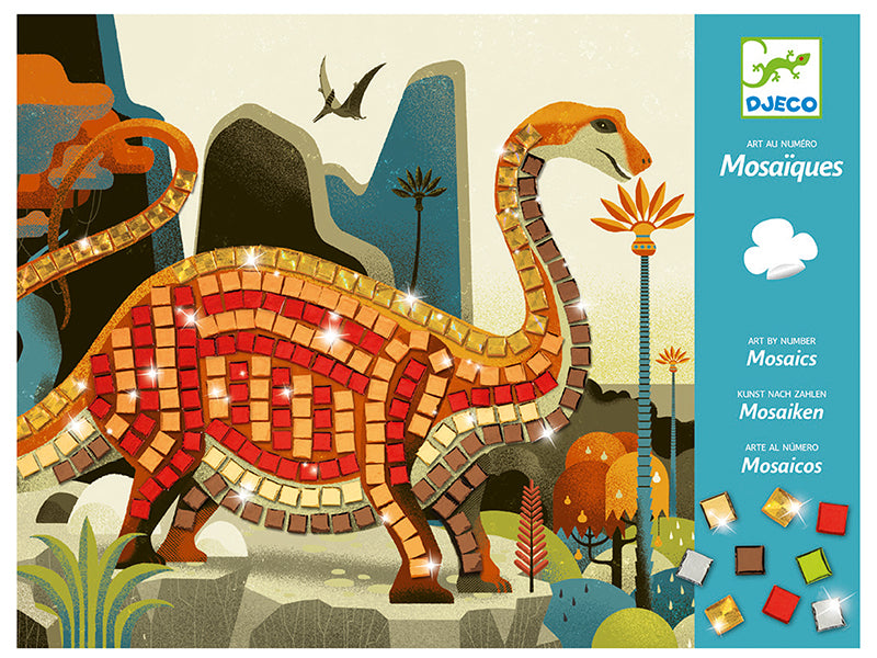 Achat Mosaïques - coffret de collage  - Dinosaures