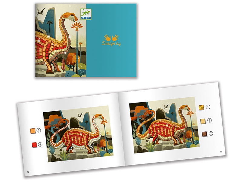 achat Mosaïques - coffret de collage  - Dinosaures