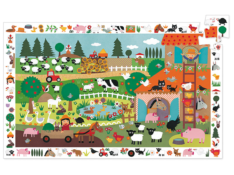 achat Puzzle La ferme - 35 pcs  - FSC MIX