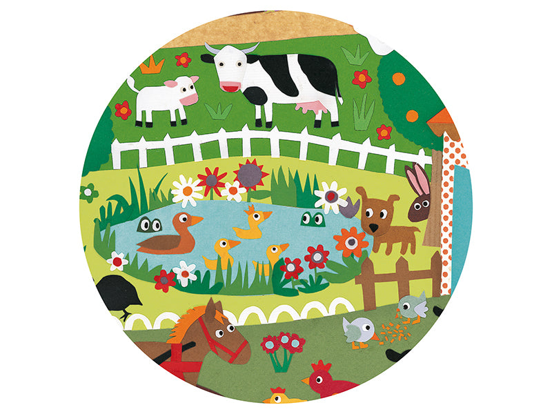 achat Puzzle La ferme - 35 pcs  - FSC MIX