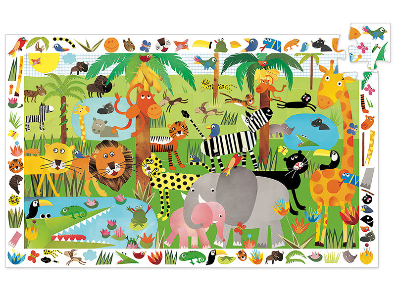 achat Puzzle La Jungle - 35 pcs