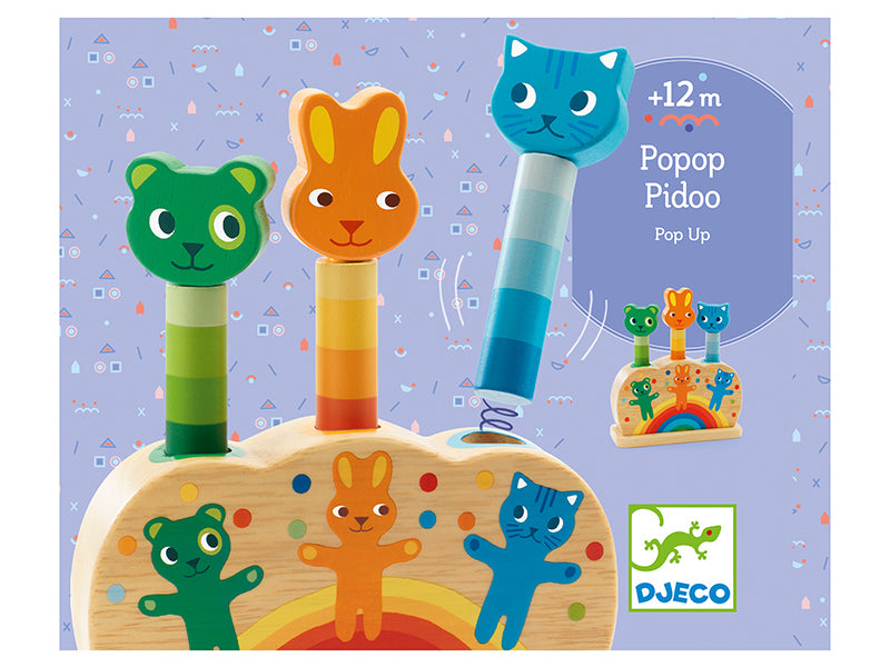 Achat Jeu d'éveil pop-up - Pipop pidoo