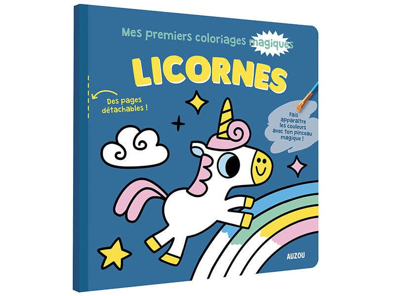 Achat mes premiers coloriages magiques - licornes