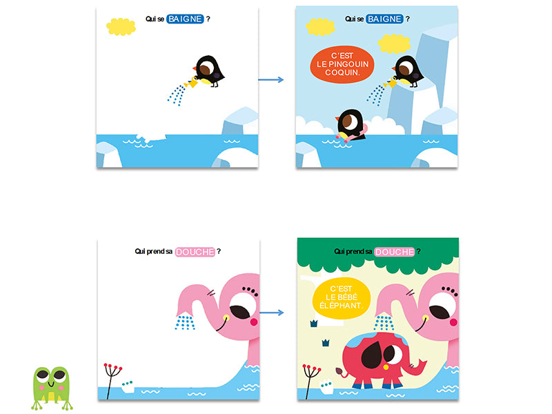 achat Livre bain magique - La toilette des animaux - Auzou