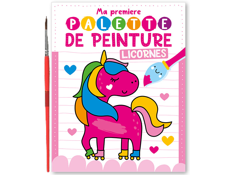 Achat Ma première palette de peinture - licornes