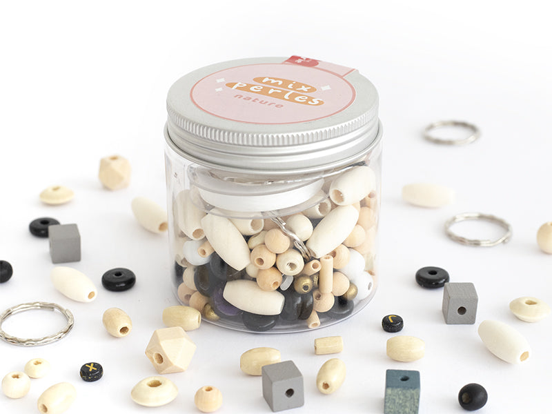Achat Mix de perles - Nature