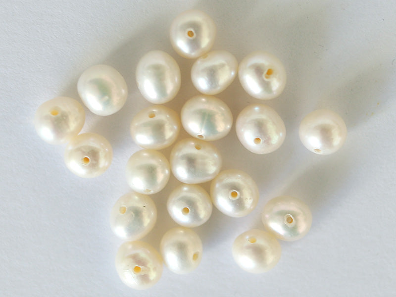 achat 20 perles de culture - rondes - 4/5 mm