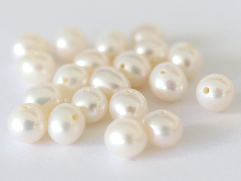 Achat 20 perles de culture - rondes - 4/5 mm