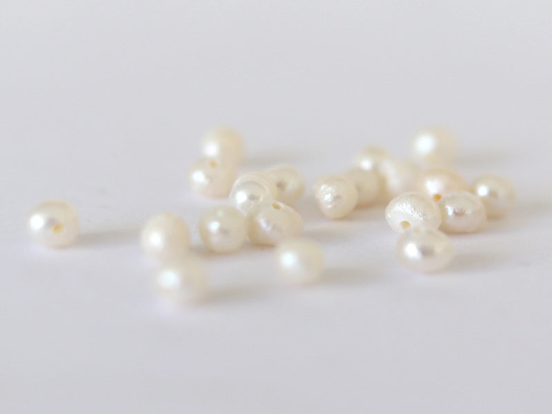 Achat 20 perles de culture - forme irrégulière - 2/3 mm